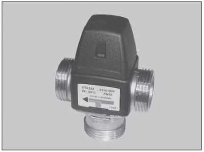 Třícestný ventil ESBE VTA522 50-75 °C P0348