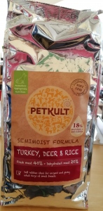 PETKULT dog SEMIMOIST / MINI ADULT turkey 5 kg (pamlsek zdarma)